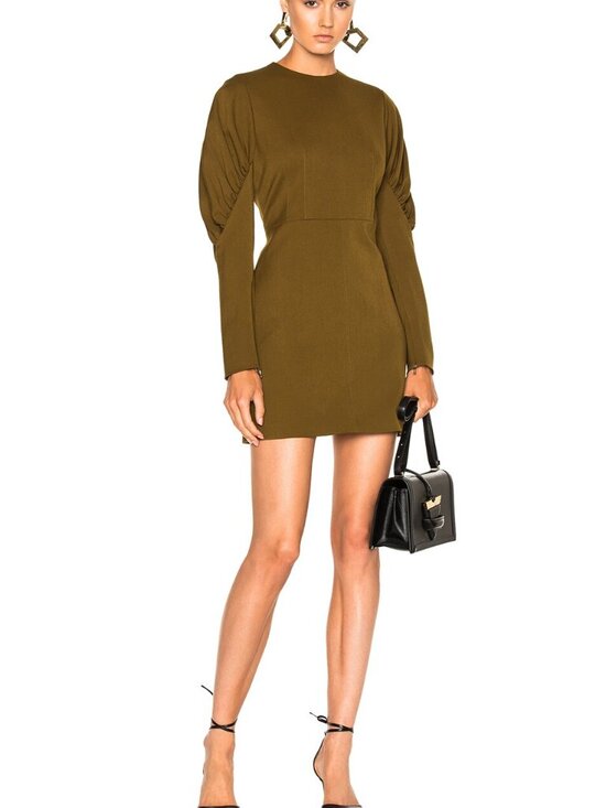 Tibi Dresses & Skirts - TIBI Florence Puffed Sleeve Twill Dress *BRAND NEW WITH TAGS*